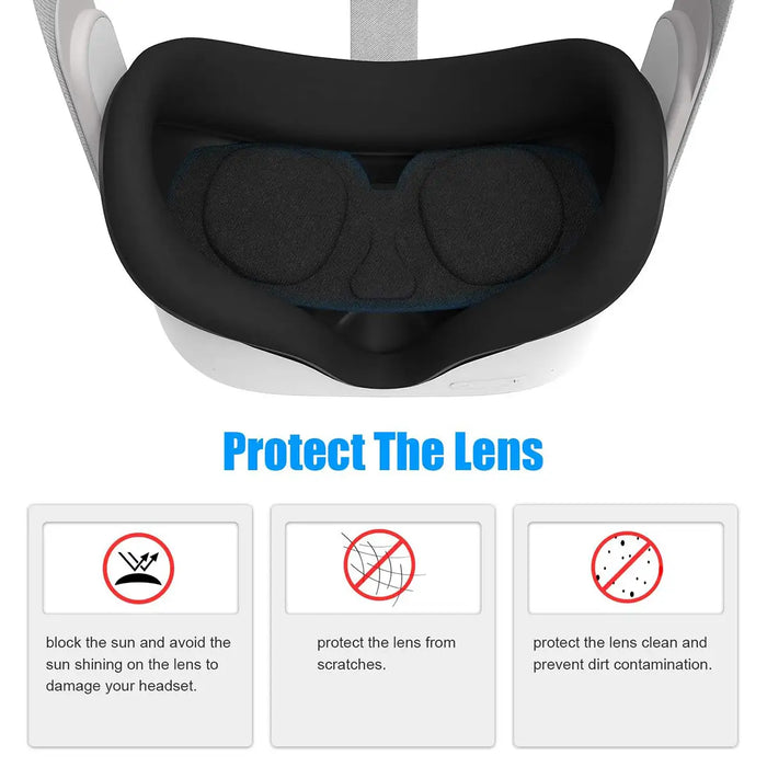 Lens Protective Cover Dust-Proof Pad | for Meta Quest 2, Oculus Quest, Oculus Rift S, Valve Index | Knoxlabs
