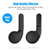 Silicone Ear Muffs | White and Black | For Quest 2 | Knoxlabs
