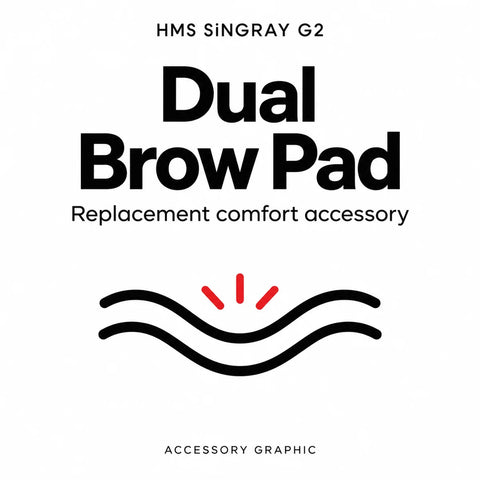 HMS SiNGRAY G2 Dual Brow Pad