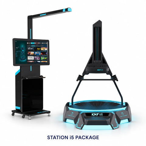 KAT Pro Walk Mecha Arcade Package | Station i5 + VIVE Pro