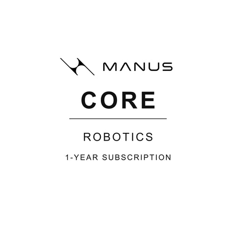 MANUS Core Robotics - 1-Year Subscription