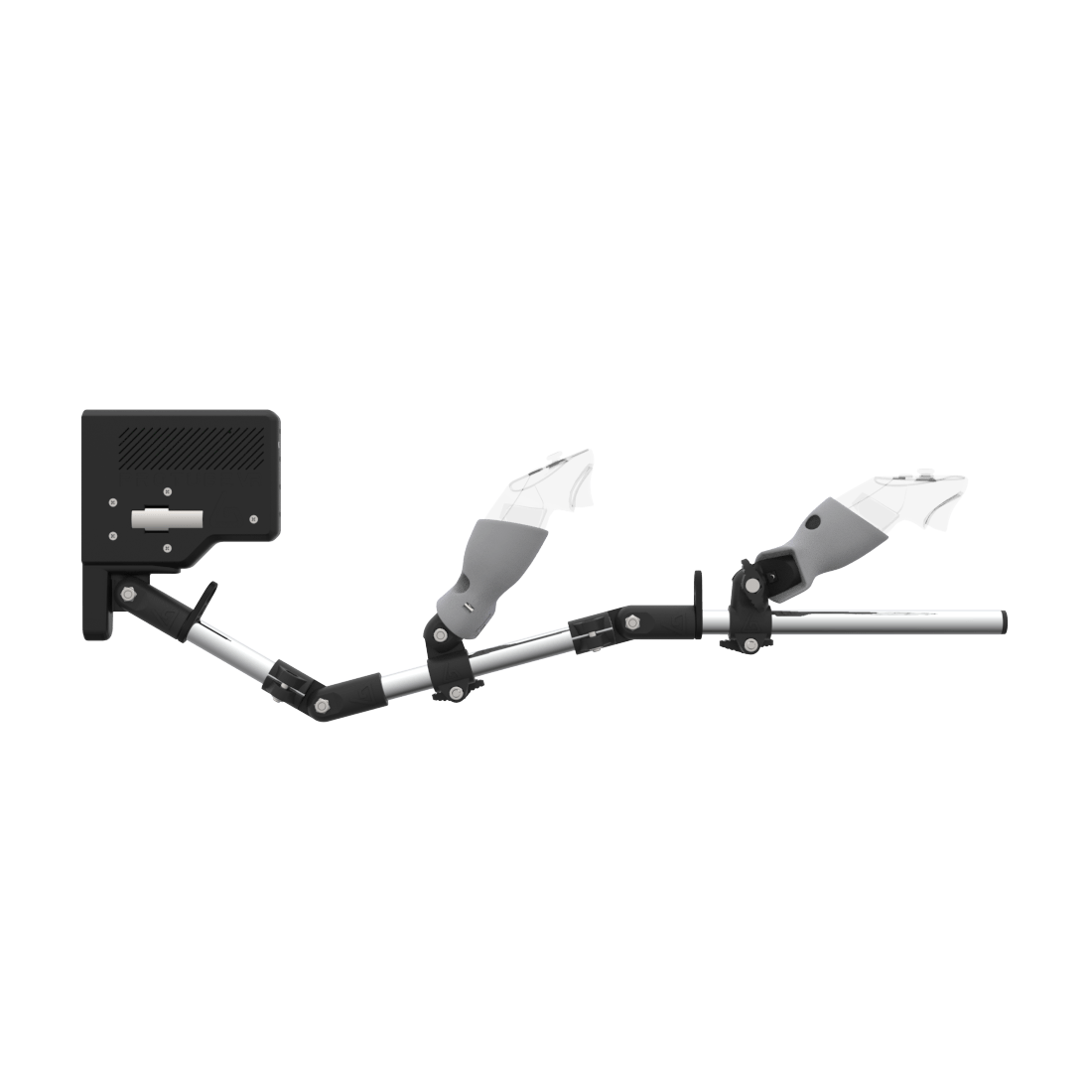 ForceTube Haptic Gunstock — Pico 4 Ultra — Explorer / Chrome product image