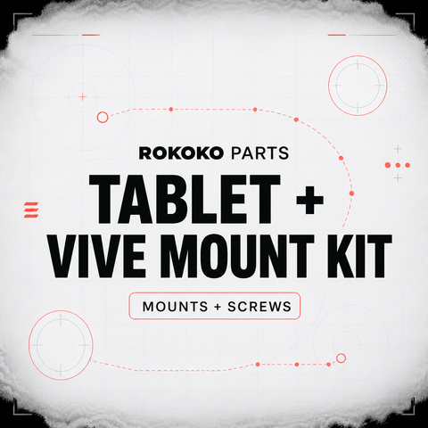 Tablet Mount + 2 Vive Tracker Smartsuit Pro Mount + Mount Screws