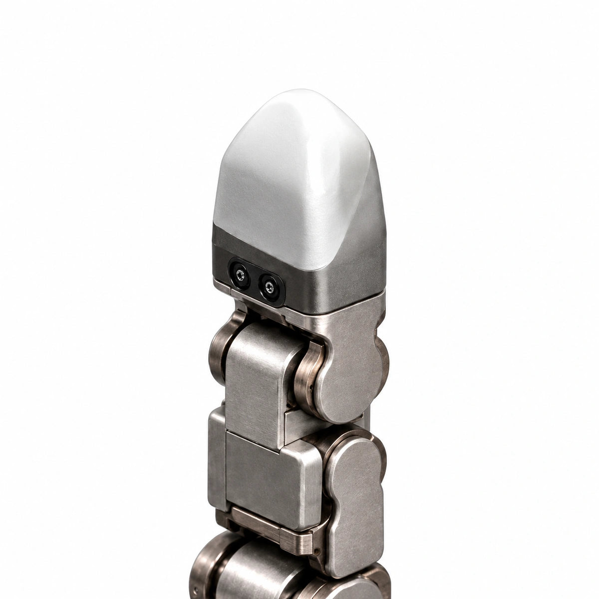 Optional TESOLLO three-axis fingertip force sensor shown on a demonstration finger; not included with the DG-3F-M base gripper