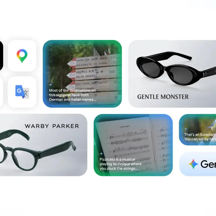 Google Reveals Gemini-Powered Intelligent Eyewear with Gentle Monster and Warby Parker