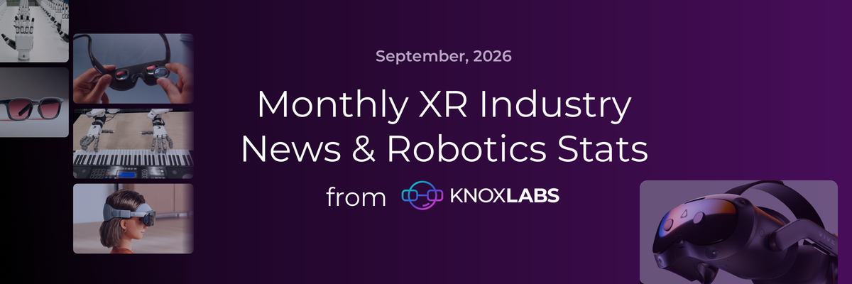 XR & Robotics News | September 2026
