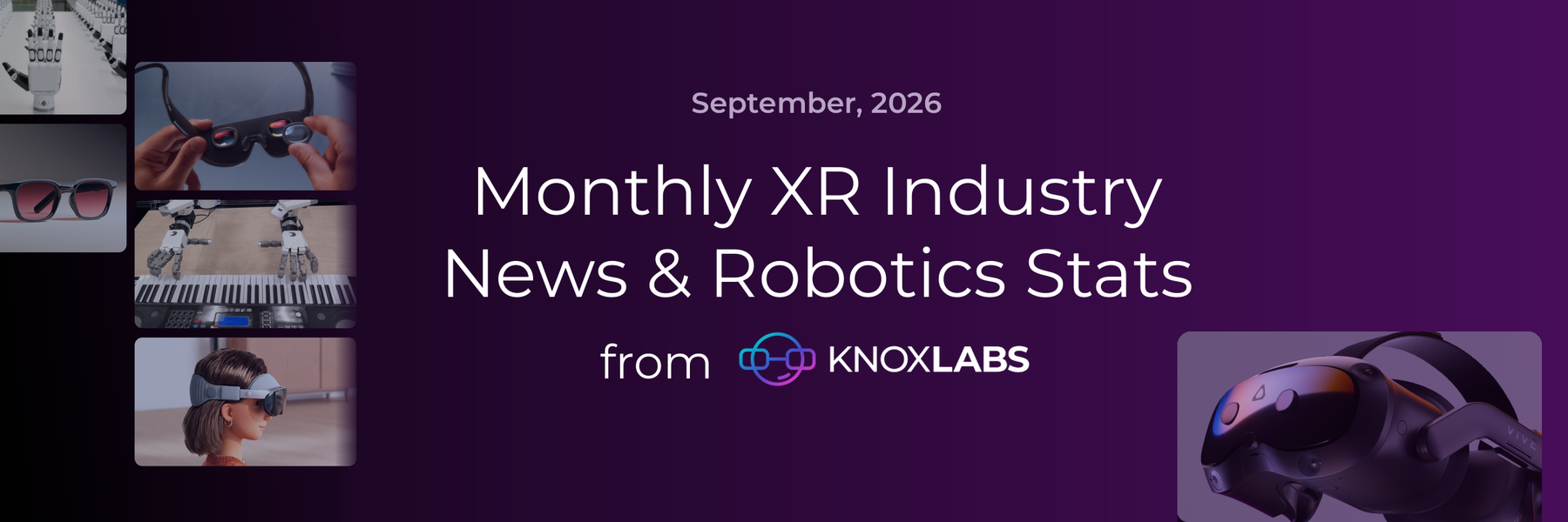 XR & Robotics News | September 2026