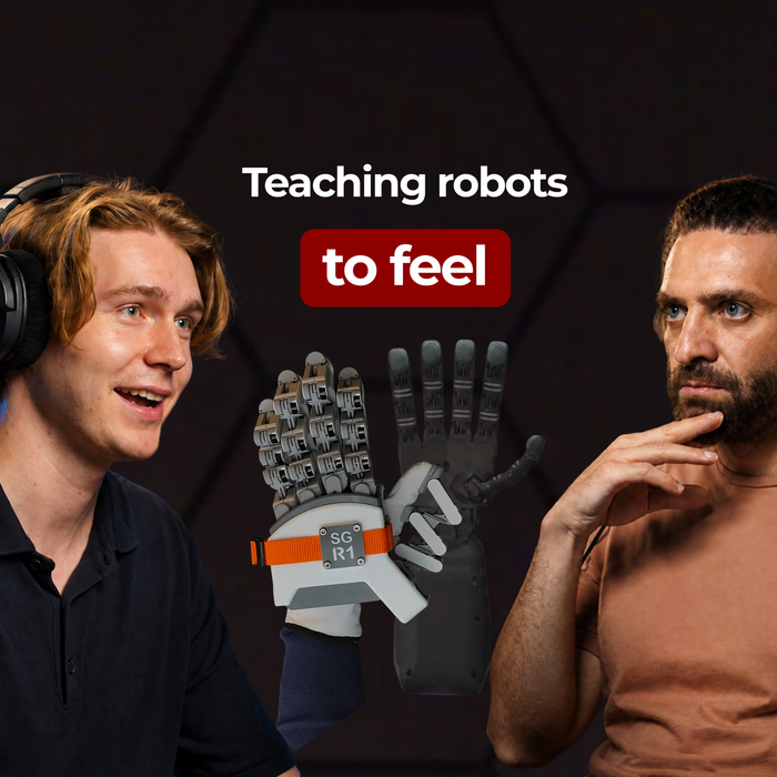 Teaching robots to feel: How force feedback is reshaping physical AI | Talk w/ SenseGlove's Jordan Scholtes