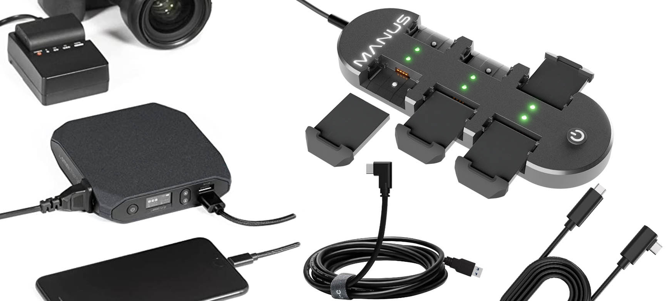 Cables, Chargers and Batteries For VR Devices