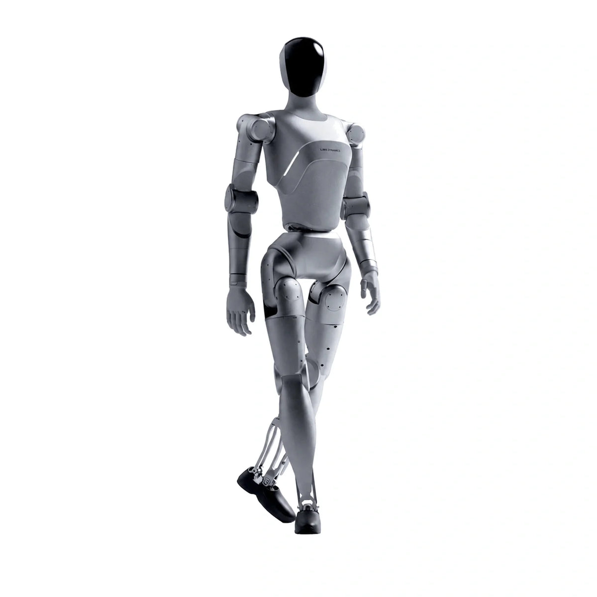 LimX Luna full-size interactive humanoid robot on a pure white background