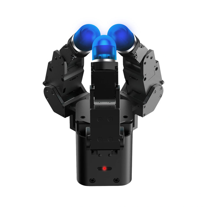 Wonik Robotics Allegro Hand V5 on a white background