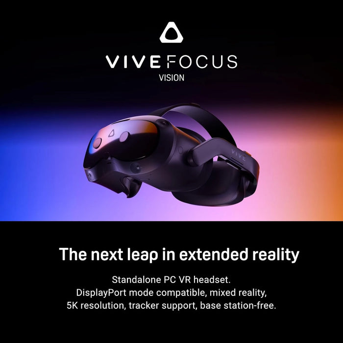 VIVE Focus Vision headset front view
