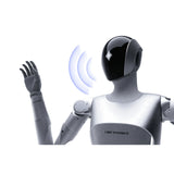 LimX Luna interactive gesture detail on a pure white background