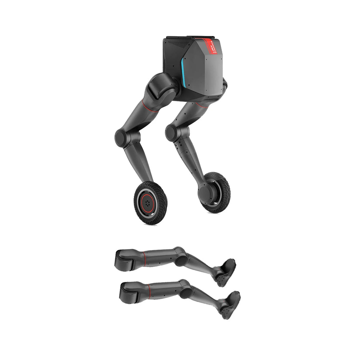 LimX TRON 2 two-in-one motion suit package components