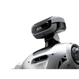 LimX Oli head and perception camera detail on a pure white background