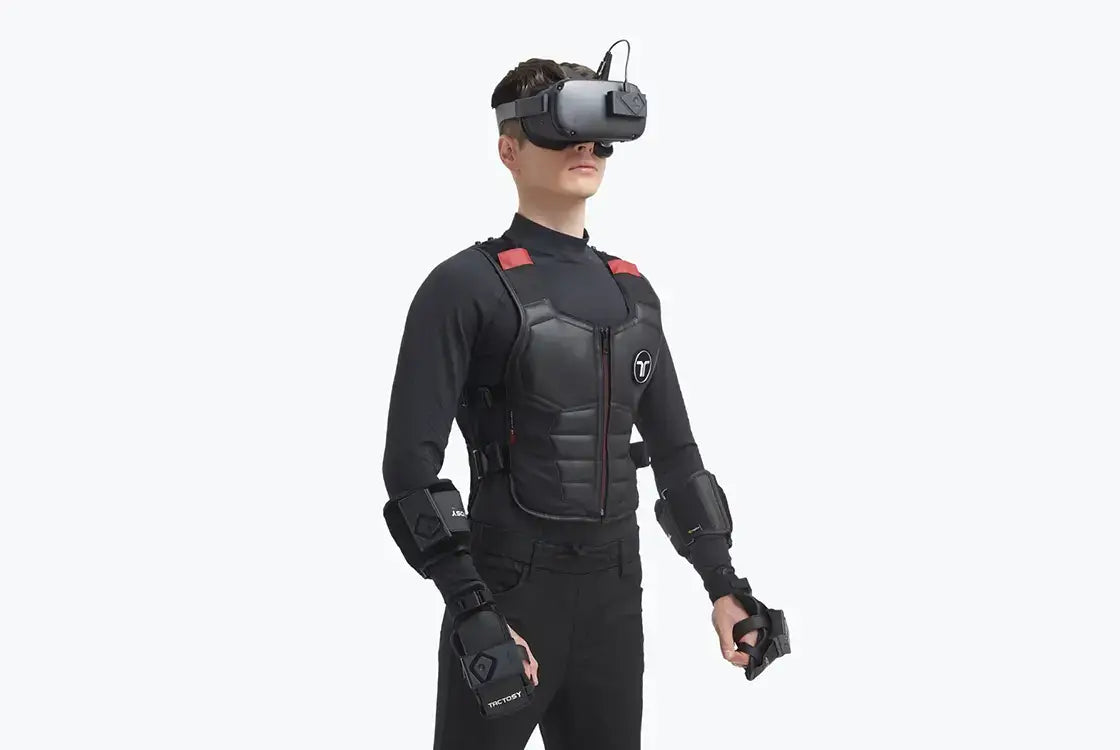 Bhaptics Tactsuit X16 | Haptic Vest | VR Accessories | Knoxlabs VR Marketplace