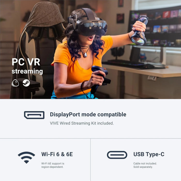 VIVE Focus Vision DisplayPort mode