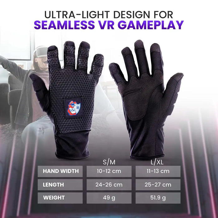 ProtectiVR Gauntlets - VR Safety Gloves for Meta Quest & VR Controllers