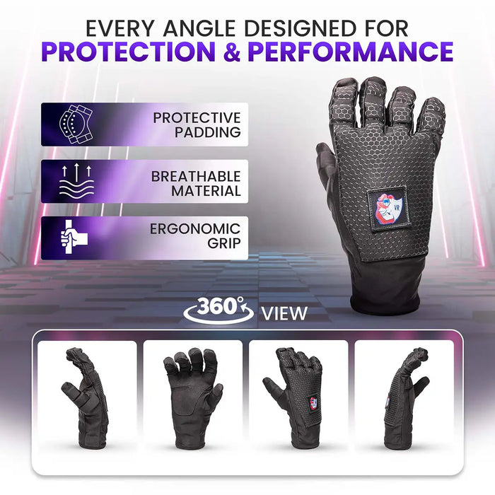 gaming handschuhe controller ProtectiVR Gauntlets - VR Safety Gloves for Meta Quest & VR Controllers