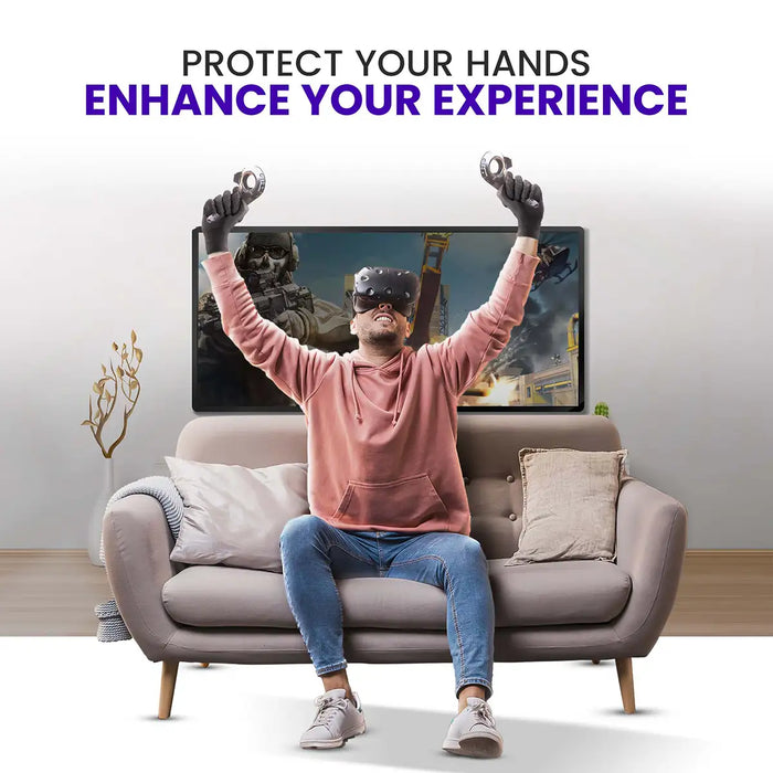 Vr Controller Guard ProtectiVR Gauntlets - VR Safety Gloves for Meta Quest & VR Controllers ...