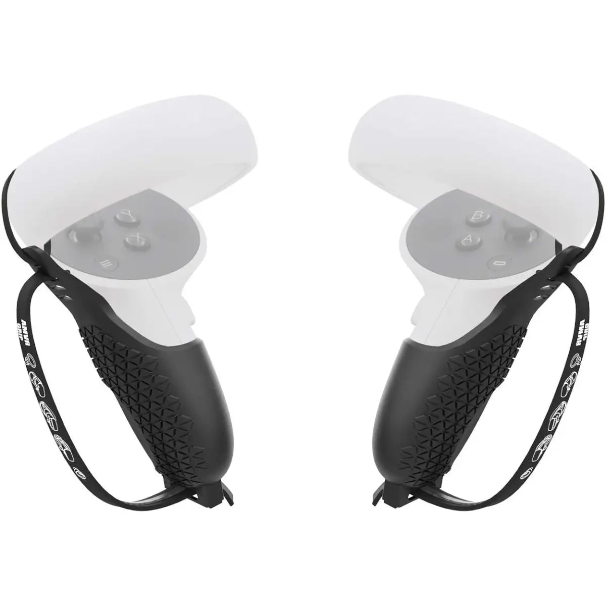Controller Grip Cover - Black | For Quest 2 | Knoxlabs Controller Grip Cover - Black | For Quest 2 | Knoxlabs