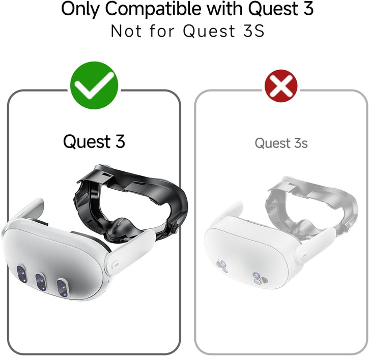 APEXINNO Adjustable Facial Interface for Meta Quest 3