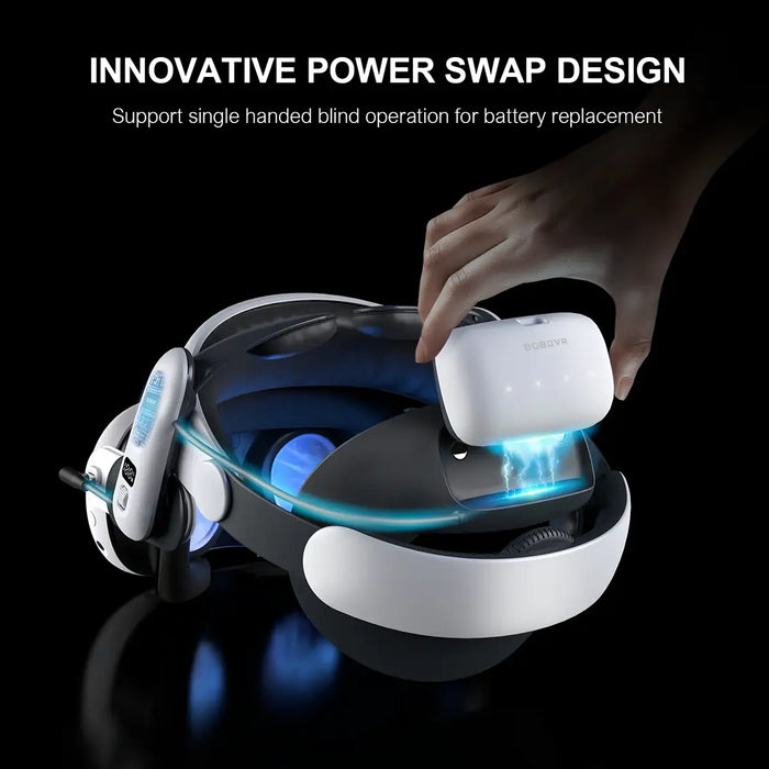 BoboVR S3 Pro Super Headband with Battery for Meta Quest 3 Knoxlabs