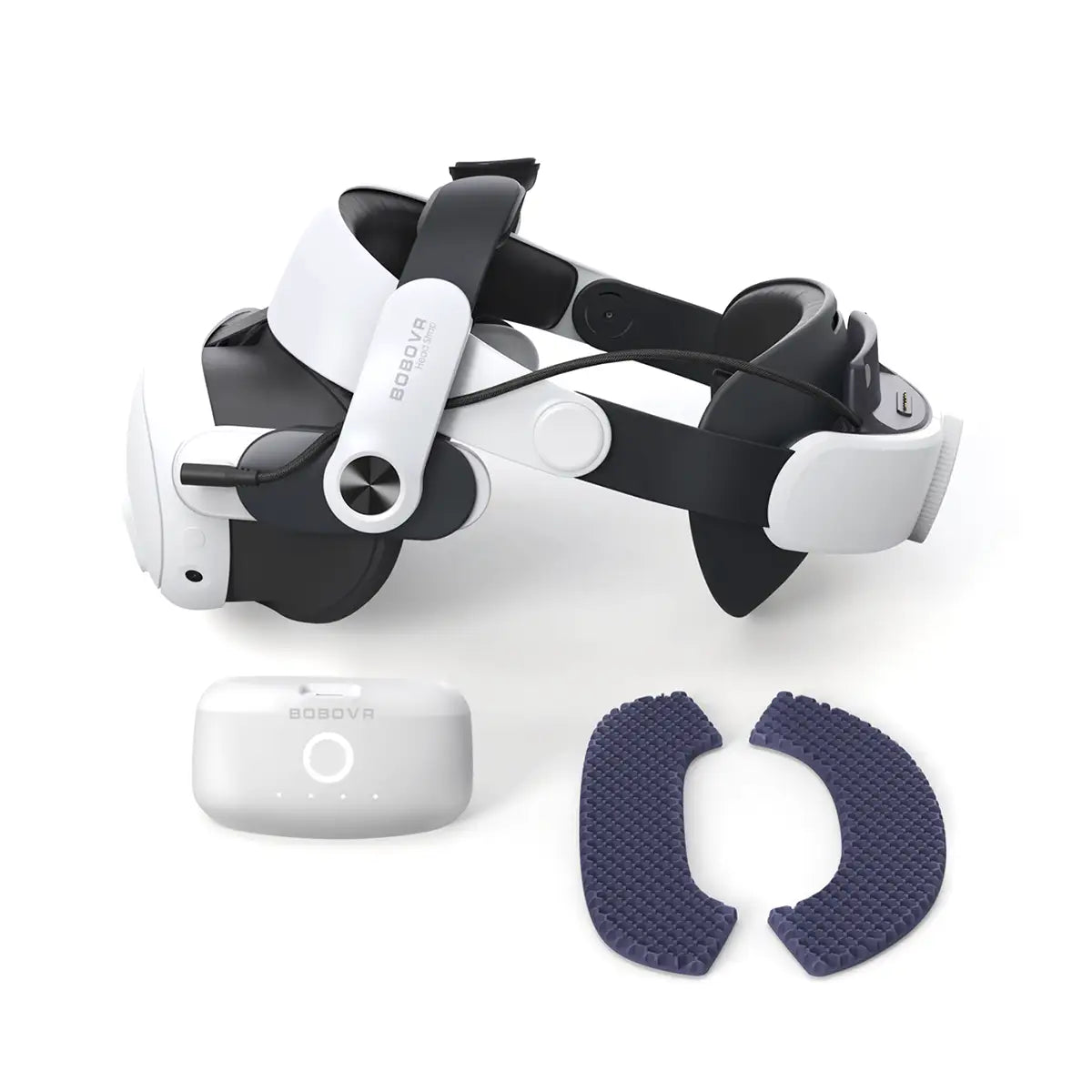 BoboVR M3 Pro Battery Pack Head Strap for Meta Quest 3/ 3S | Knoxlabs