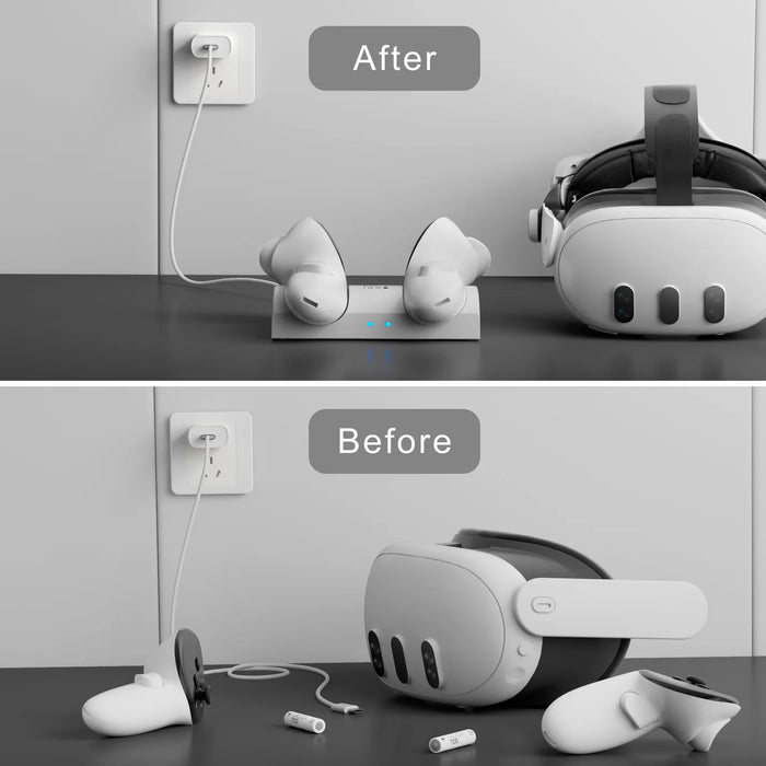 Compact Charging Dock | for Quest 3/3S
