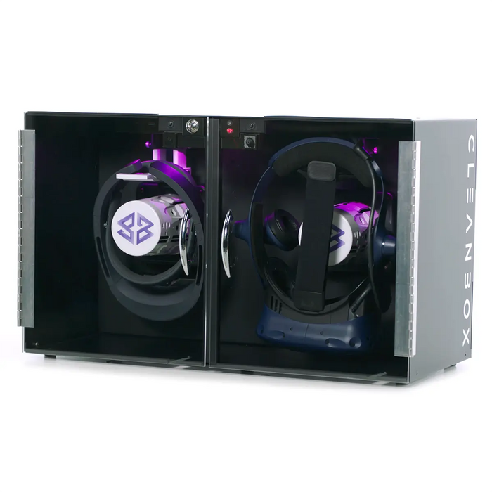 Cleanbox CX2 UVC LED VR Headset and Controller Decontamination Cleanbox CX2 UVC LED VR Headset and Controller Decontamination