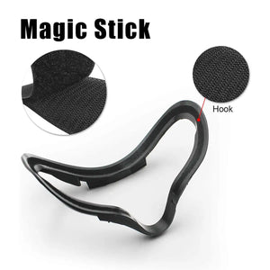 Foam Replacement - PU leather face cover - Black | for Oculus Rift