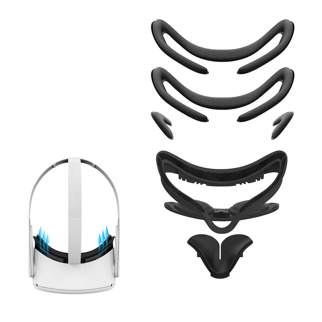 Foam Replacement Cover 7-in-1 PU Leather Face Cover Knoxlabs