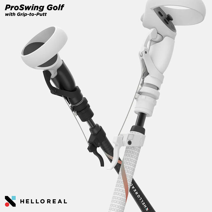 ProSwing Golf 2.0 - VR Golf Simulation Controller Upgrade | for Meta Quest 2, Quest Pro