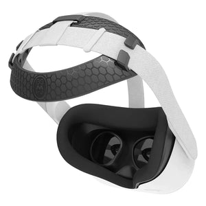 Head Pad - White and Black | for Quest 2 and Quest