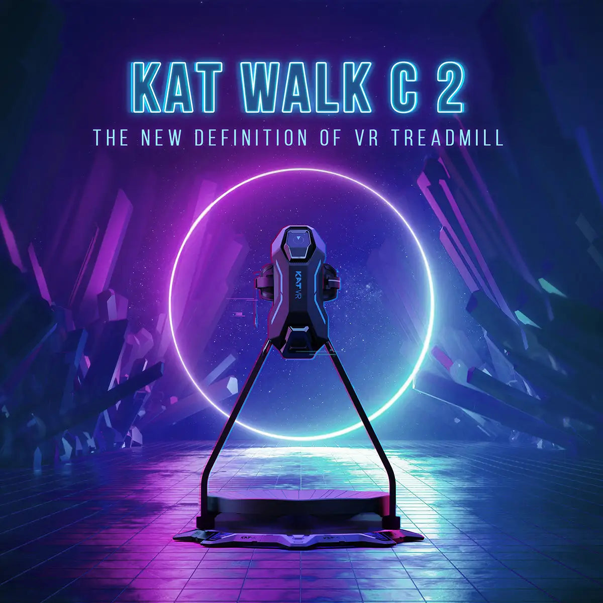 KAT Walk C2+ | 2ND-Generation Personal VR Treadmill - KnoxLabs