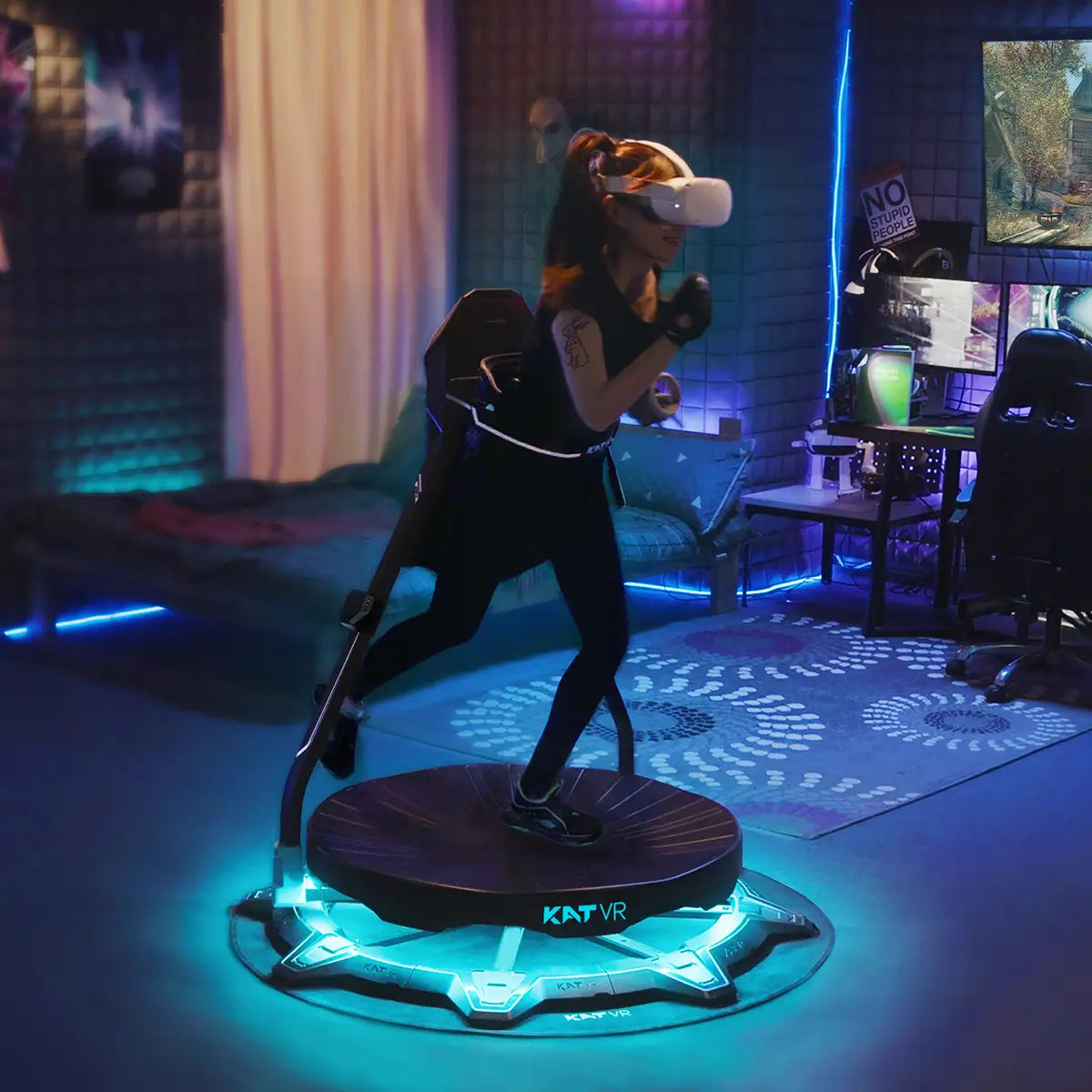 KAT Walk C2+ | 2ND-Generation Personal VR Treadmill - KnoxLabs