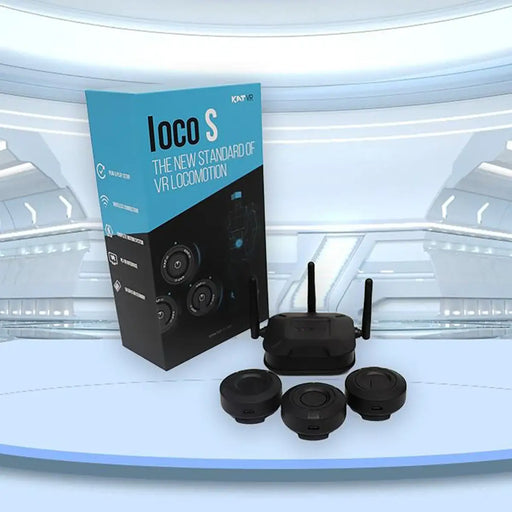 KAT Loco S is KAT VR's next-generation walk-on-spot VR Locomotion System. Enabling you to physically move through open worlds and take any other actions you might need in virtual adventures, the Loco S makes gaming even more exciting and immersive! Get yours and take full physical control over movement in VR!