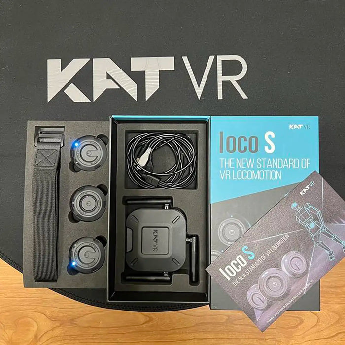 KAT Loco S is KAT VR's next-generation walk-on-spot VR Locomotion System. Enabling you to physically move through open worlds and take any other actions you might need in virtual adventures, the Loco S makes gaming even more exciting and immersive! Get yours and take full physical control over movement in VR!