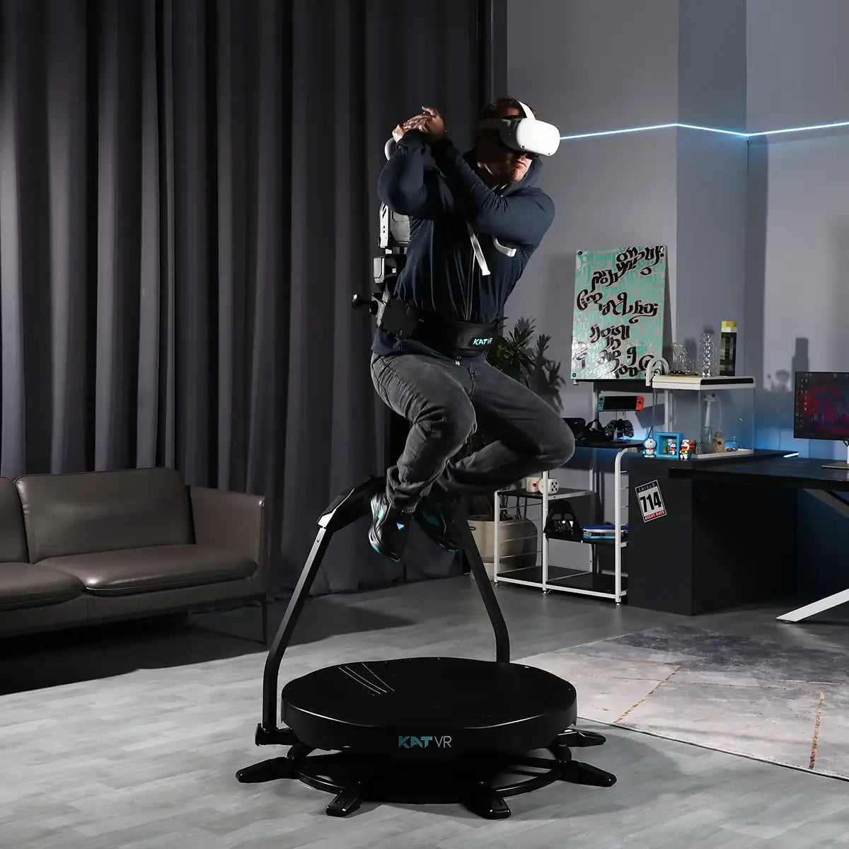 KAT WALK C2 Core - Affordable, High-Performance VR Treadmill - Knoxlabs
