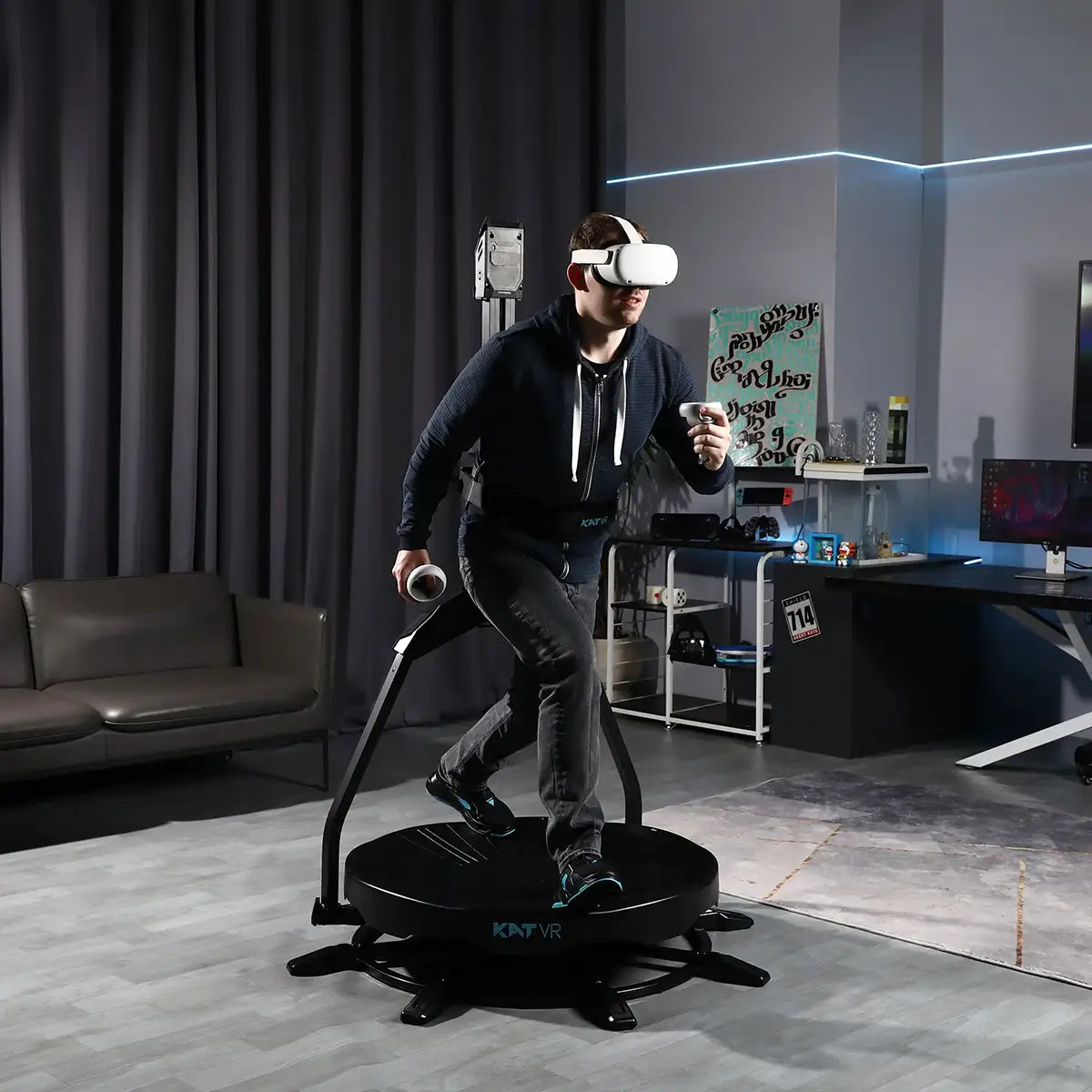 KAT WALK C2 Core - Affordable, High-Performance VR Treadmill - Knoxlabs