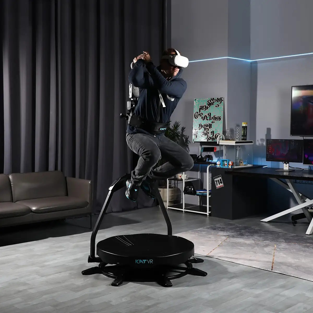 KAT WALK C2 Core - Affordable, High-Performance VR Treadmill - Knoxlabs