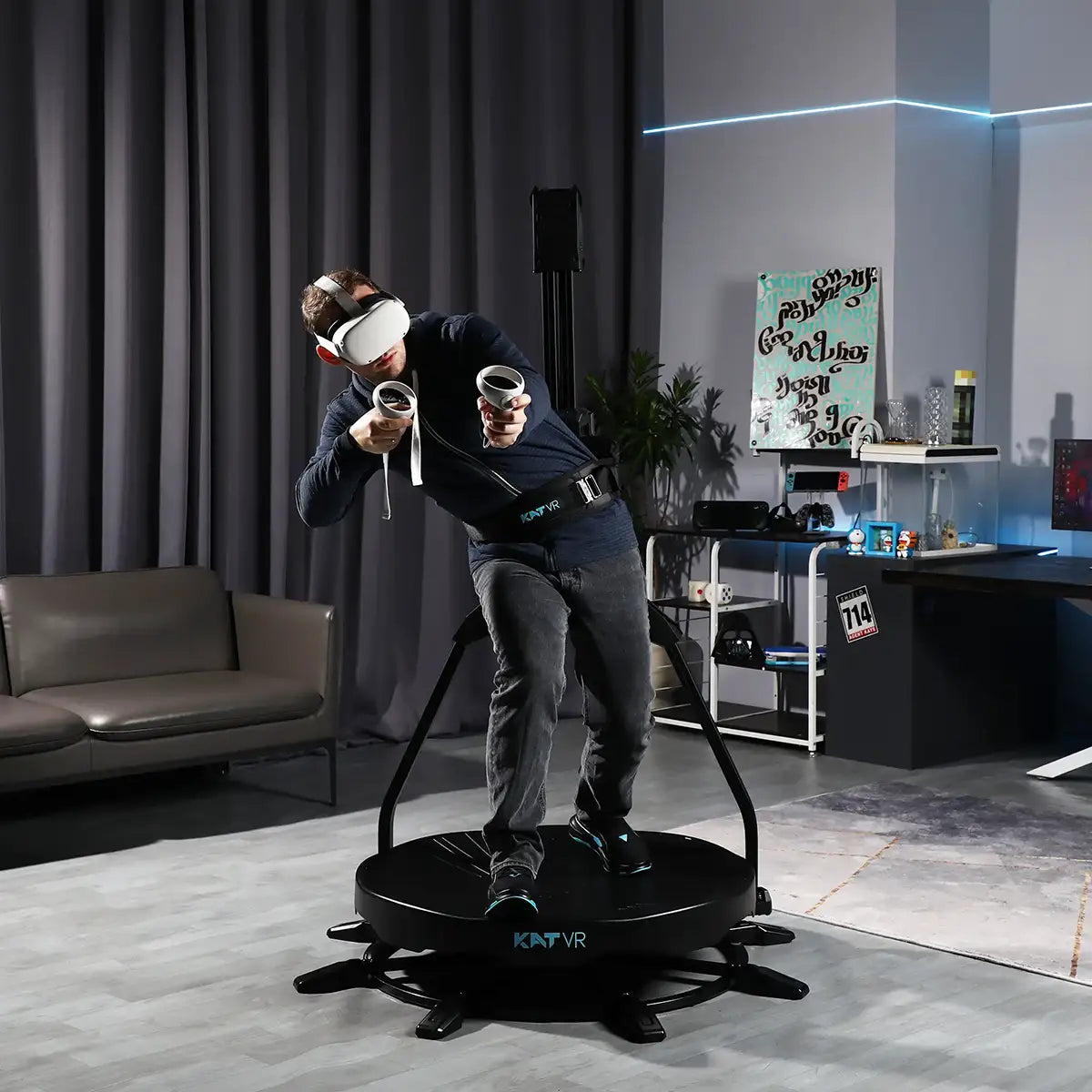 KAT WALK C2 Core - Affordable, High-Performance VR Treadmill - Knoxlabs