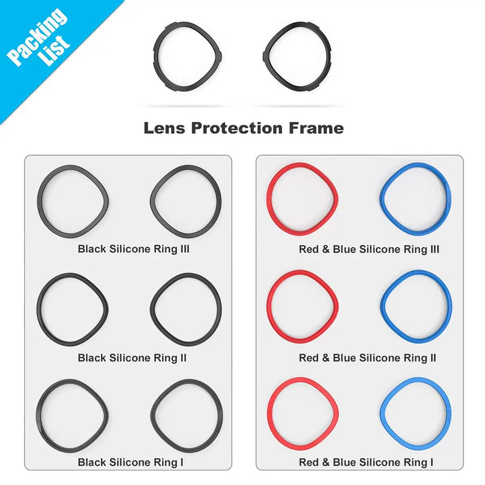 Buffer Rings For Spectacles Lens Anti-Scratch Ring Protecting Myopia Glasses | Knoxlabs