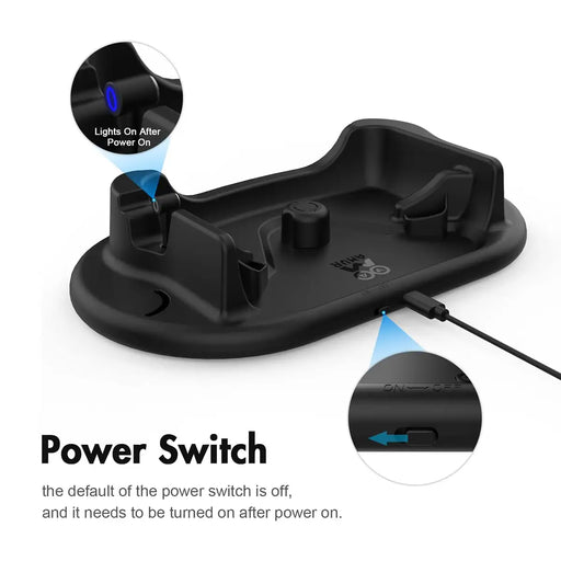 Magnetic Charging Dock - Black | VR Devices | Knoxlabs