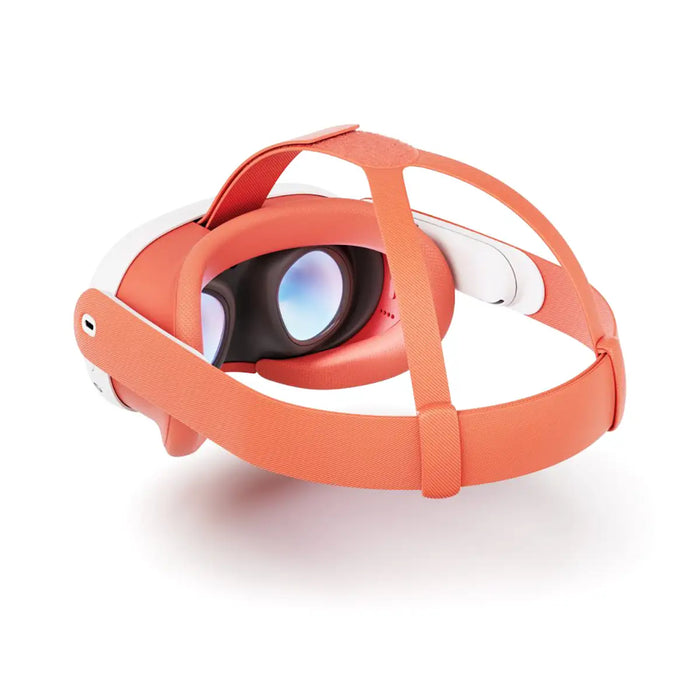 Meta Quest 3 Facial Interface & Head Strap (Orange) - e2zSTORE