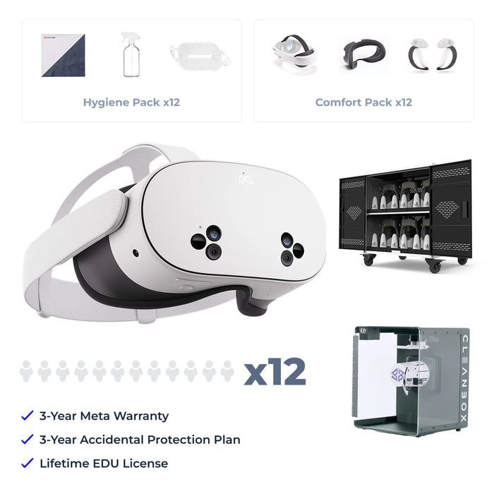 K-12 VR Kit for Classroom | 6 / 12 / 24 Students