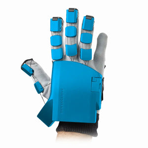 SenseGlove Nova Blue | Haptic Virtual Reality Gloves