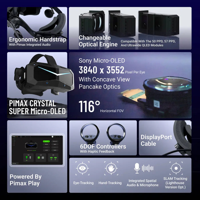 Pimax Crystal Super Micro-OLED | Knoxlabs VR Marketplace