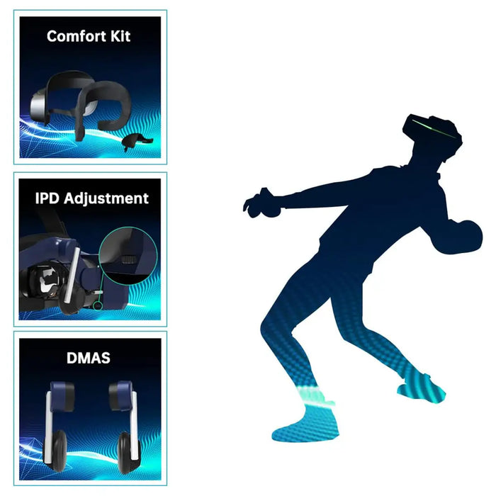 Pimax Vision 8K X DMAS | VR Headset | Knoxlabs Pimax Vision 8K X DMAS | VR Headset | Knoxlabs