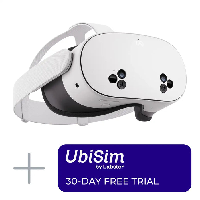 Meta Quest 3 / 3S + UbiSim (30-Day Trial) | EDU Nursing Simulation VR Headset Knoxlabs